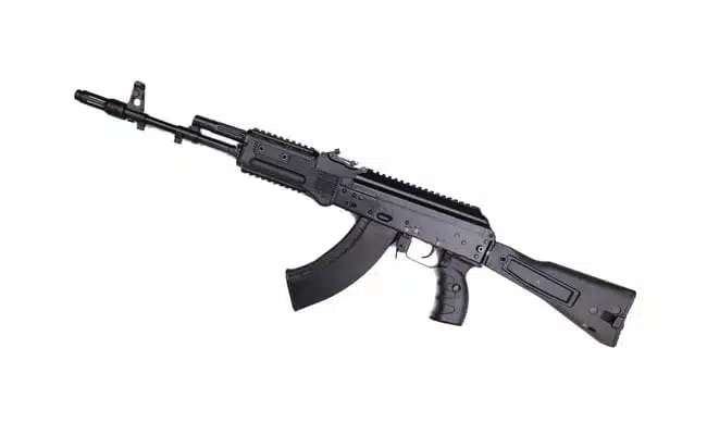 'Sher', India's first fully indigenous AK-203 assault rifle.