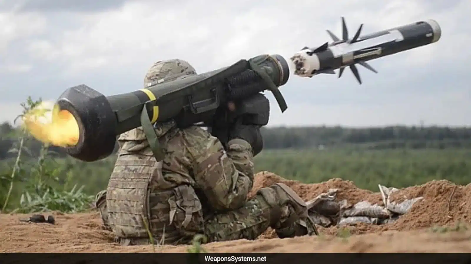 The FGM-148 Javelin anti-tank guided missile, procured from the United States of America.