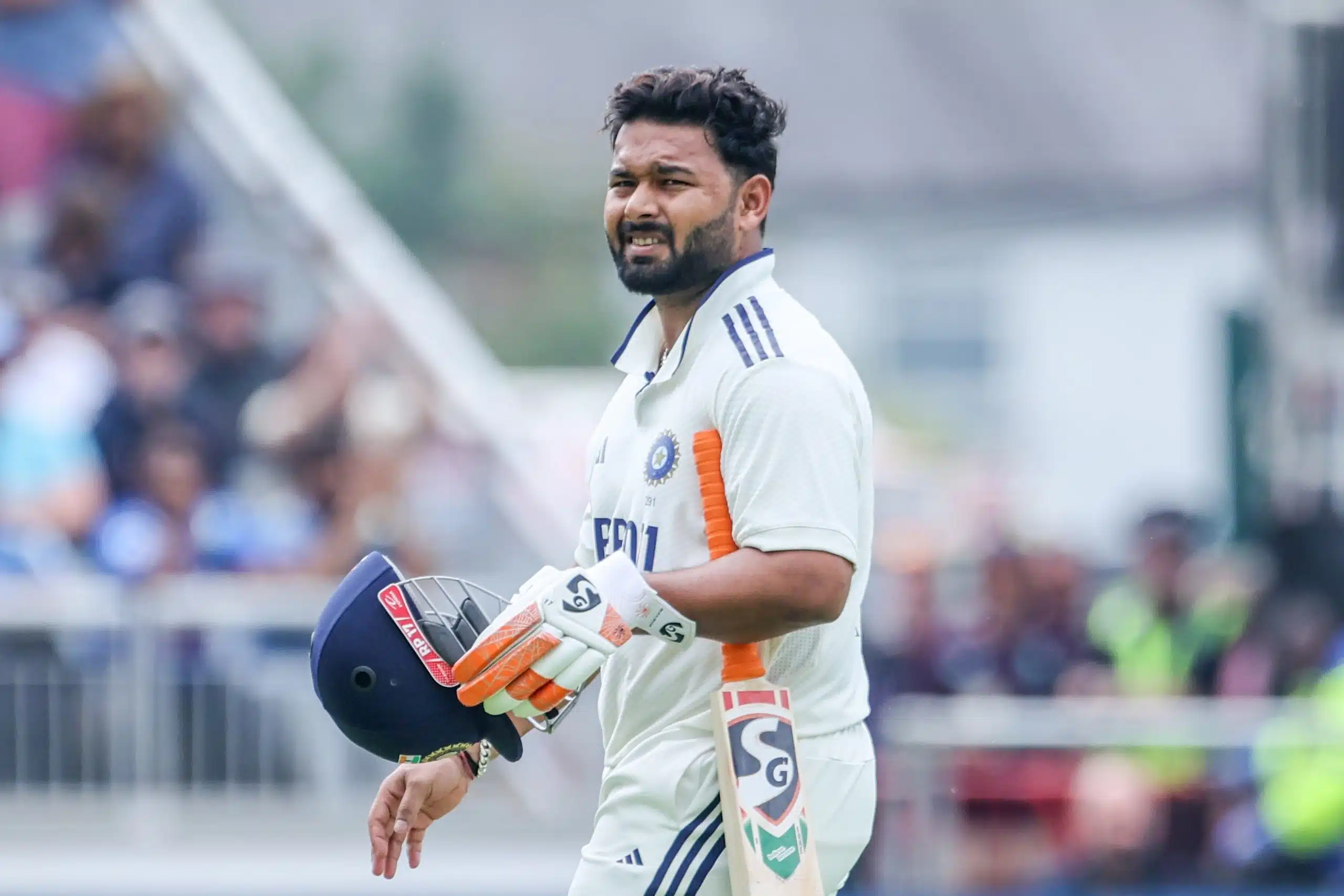Rishabh Pant, the first Indian batter to hit 100 international sixes.