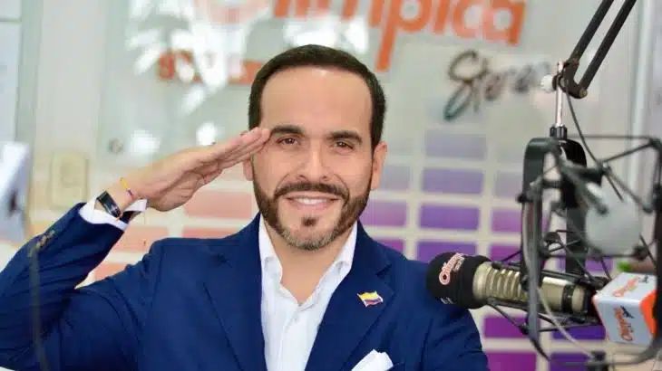 Abelardo de la Espriella, sworn in as President of Colombia.
