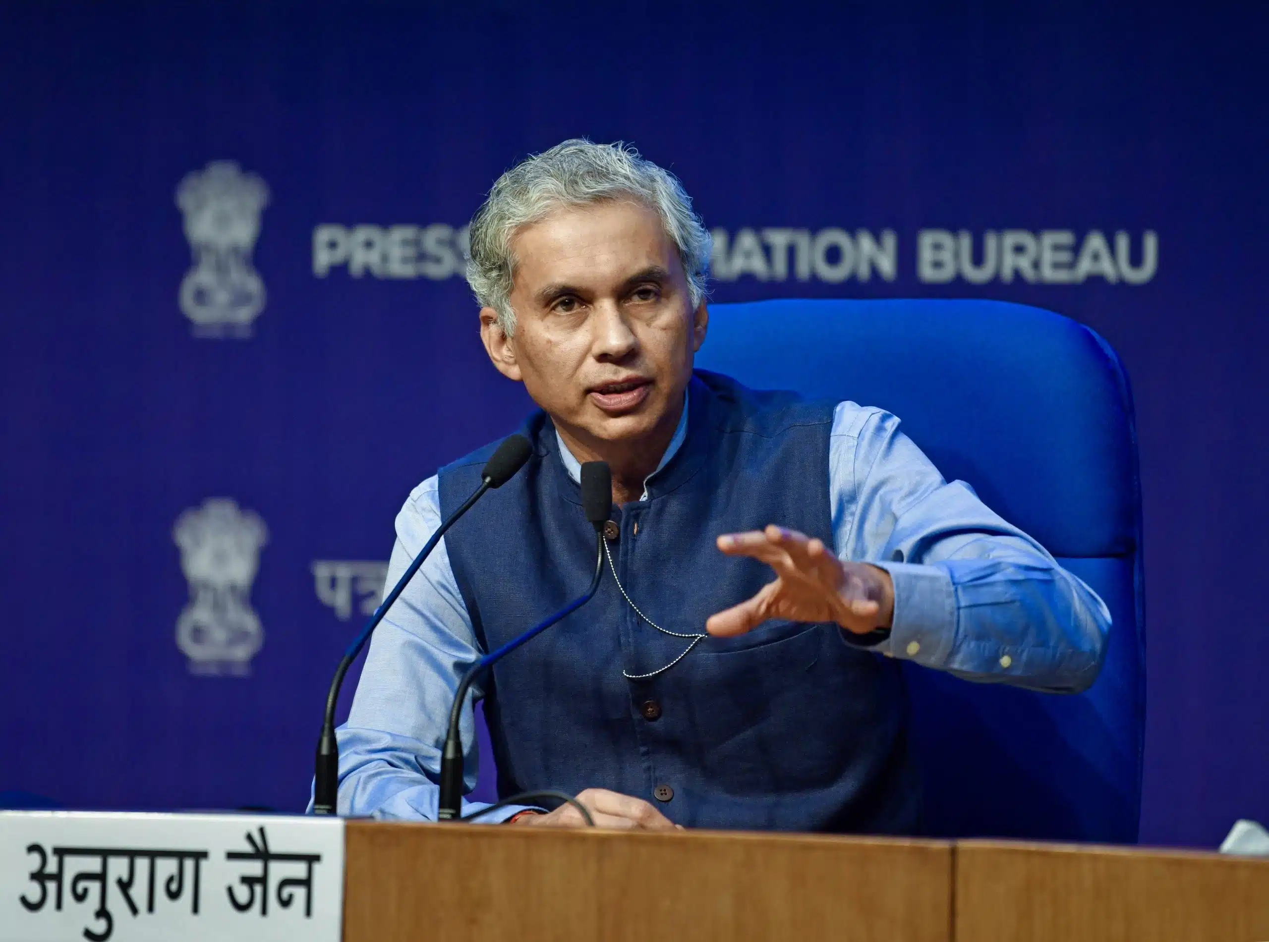 Anurag Jain, who assumed charge as CEO of NITI Aayog.