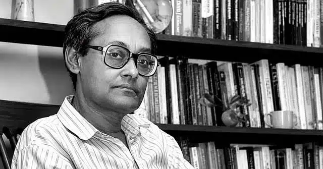 Sumit Sarkar, the historian who recently passed away.